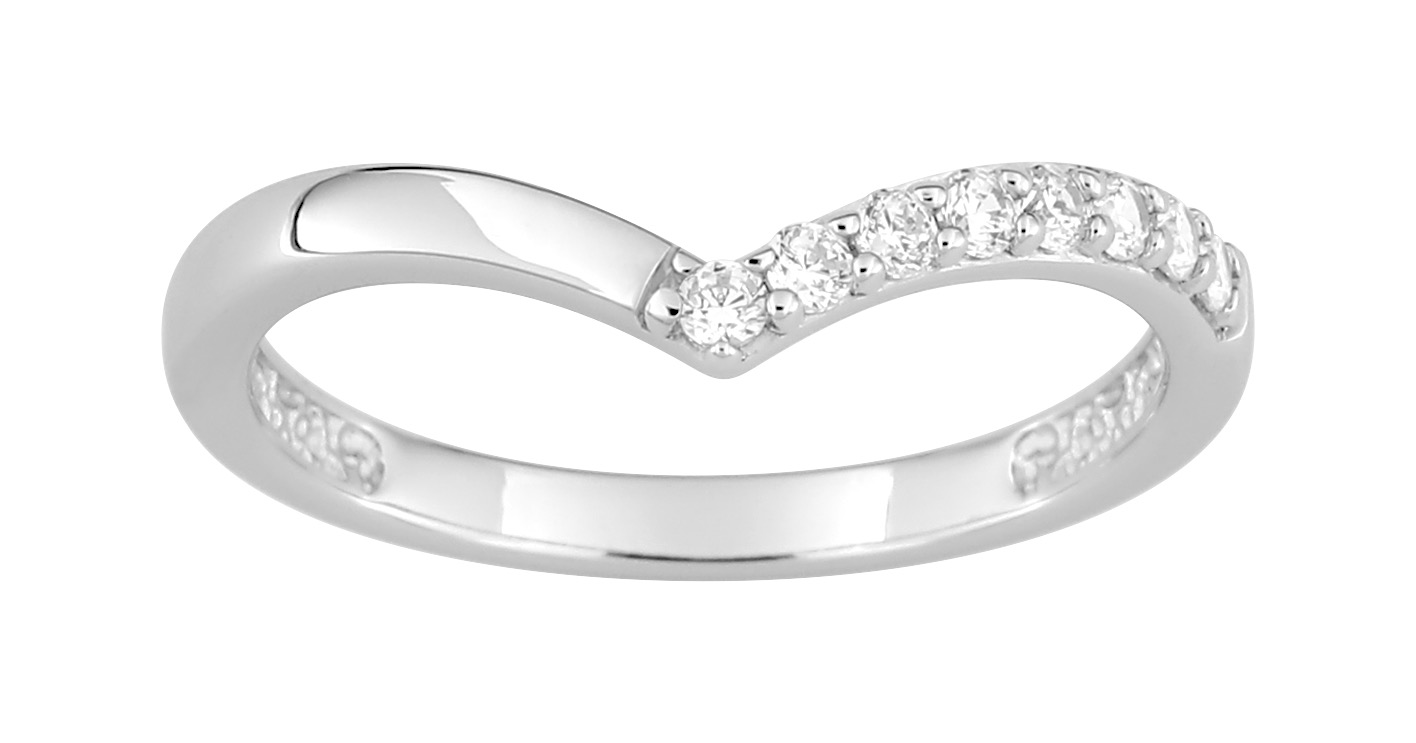 Bague Oxydes de Zirconium Argent 925/1000