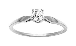 Bague Oxydes de Zirconium Argent 925/1000