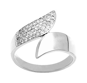 Bague Oxydes de Zirconium Argent 925/1000