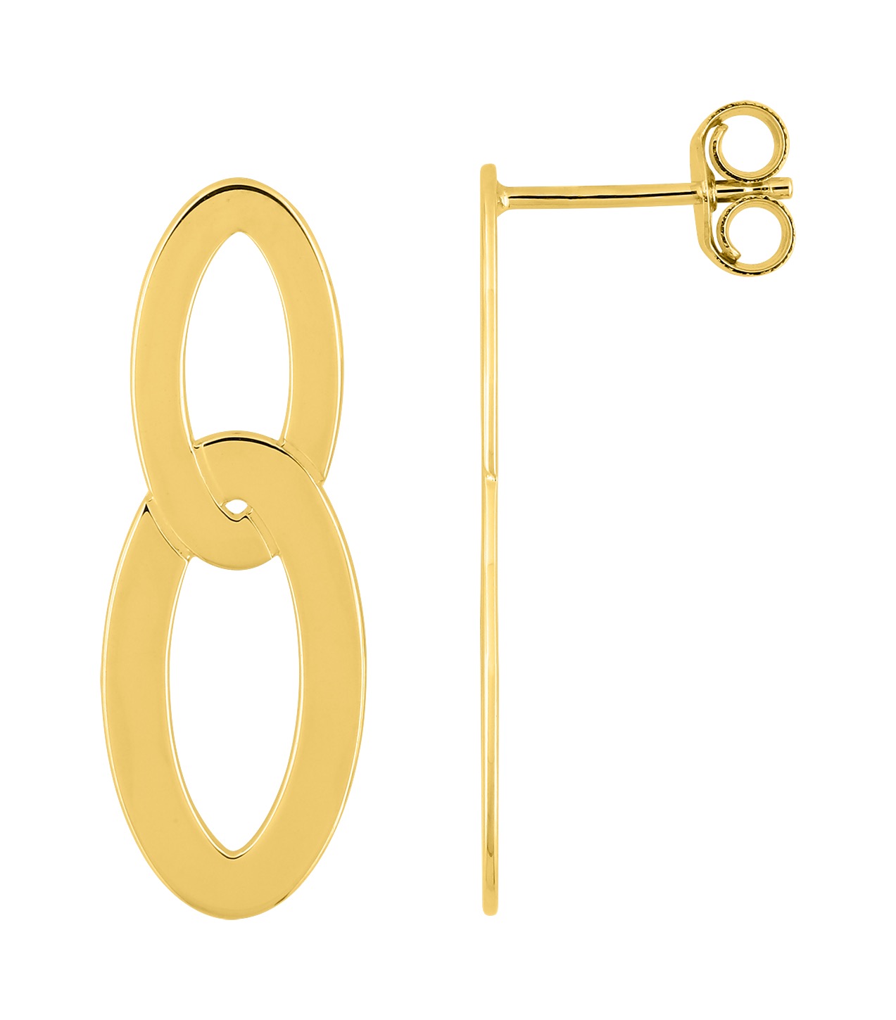 Boucles d\'oreilles Or 18 Carats