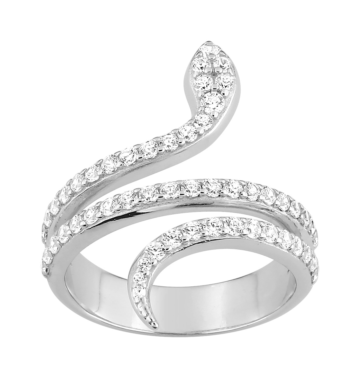 Bague Oxydes de Zirconium Argent 925/1000