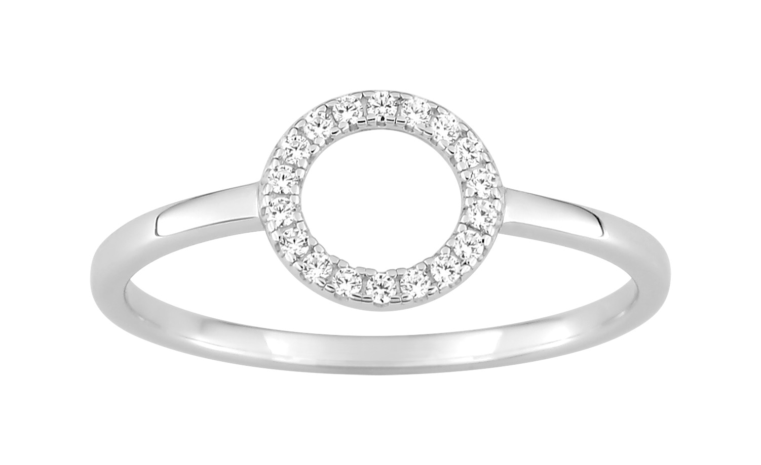 Bague Oxydes de Zirconium Argent 925/1000