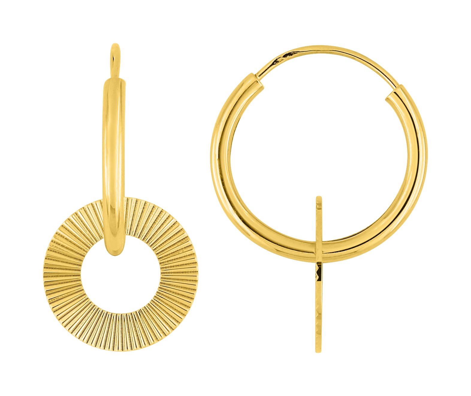 Boucles d\'oreilles Or 18 Carats