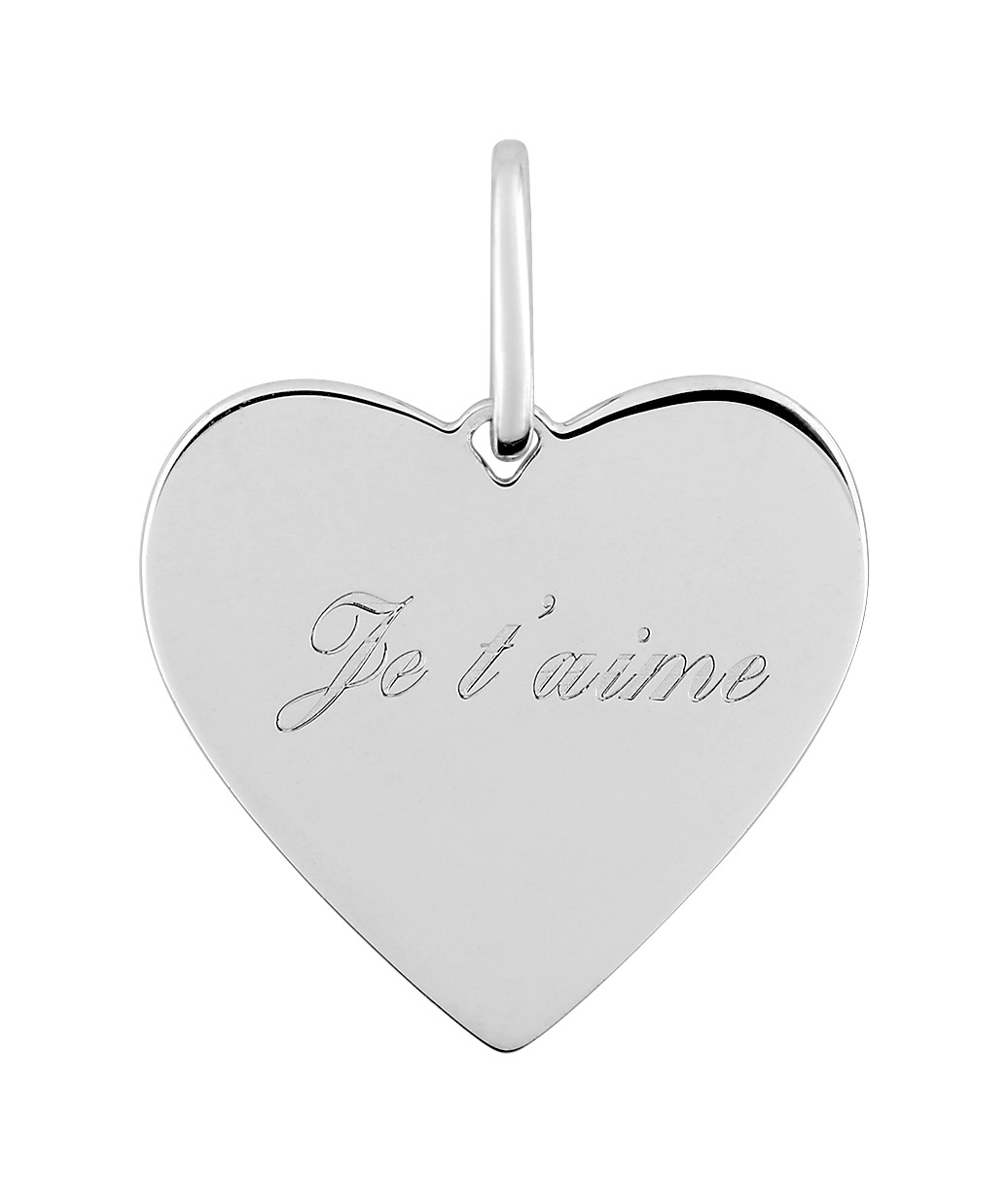 Pendentif Cœur Argent 925/1000