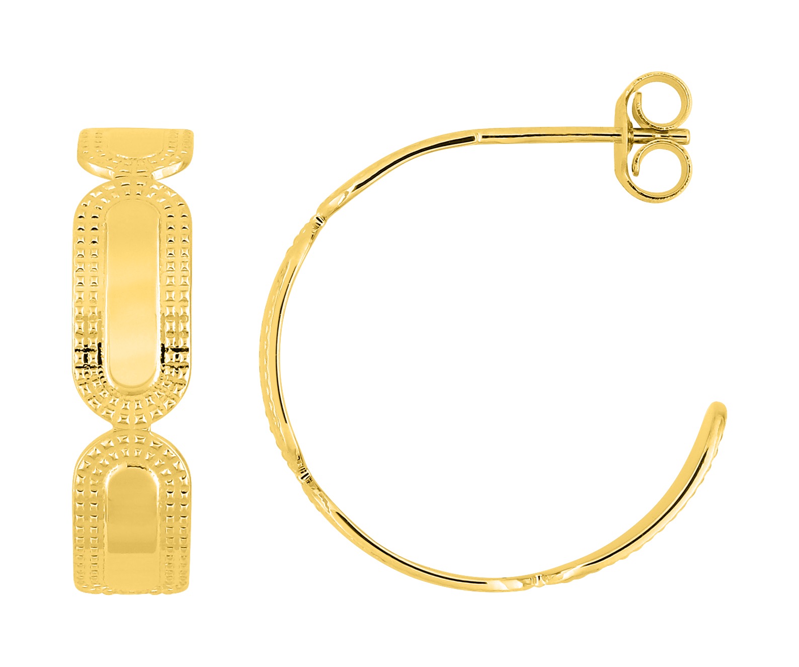 Boucles d\'oreilles Or 18 Carats