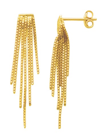 Boucles d\'oreilles Or 18 Carats