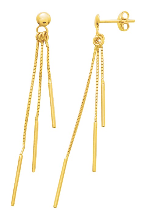 Boucles d\'oreilles Or 18 Carats