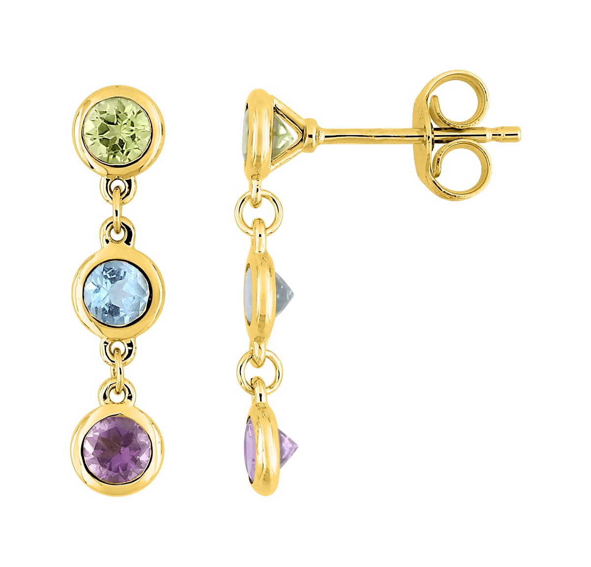 Boucles d\'oreilles Or 18 Carats