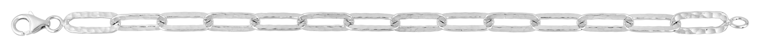Bracelet en Argent Forçat Allongée