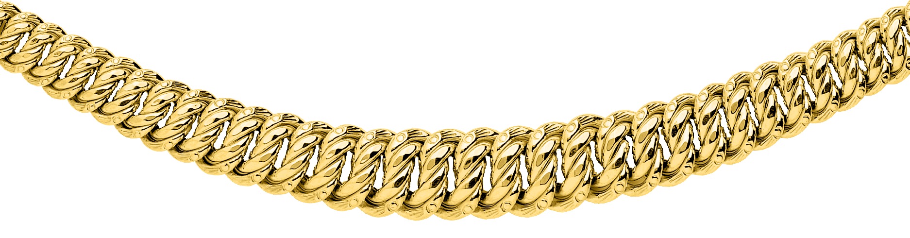 Chaîne Américaine chute Or 18 Carats