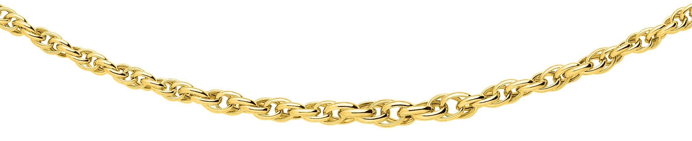Chaîne Forçat Double Chute Or 18 Carats
