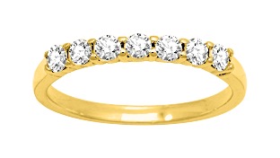 Bague Oxydes de Zirconium plaqué or