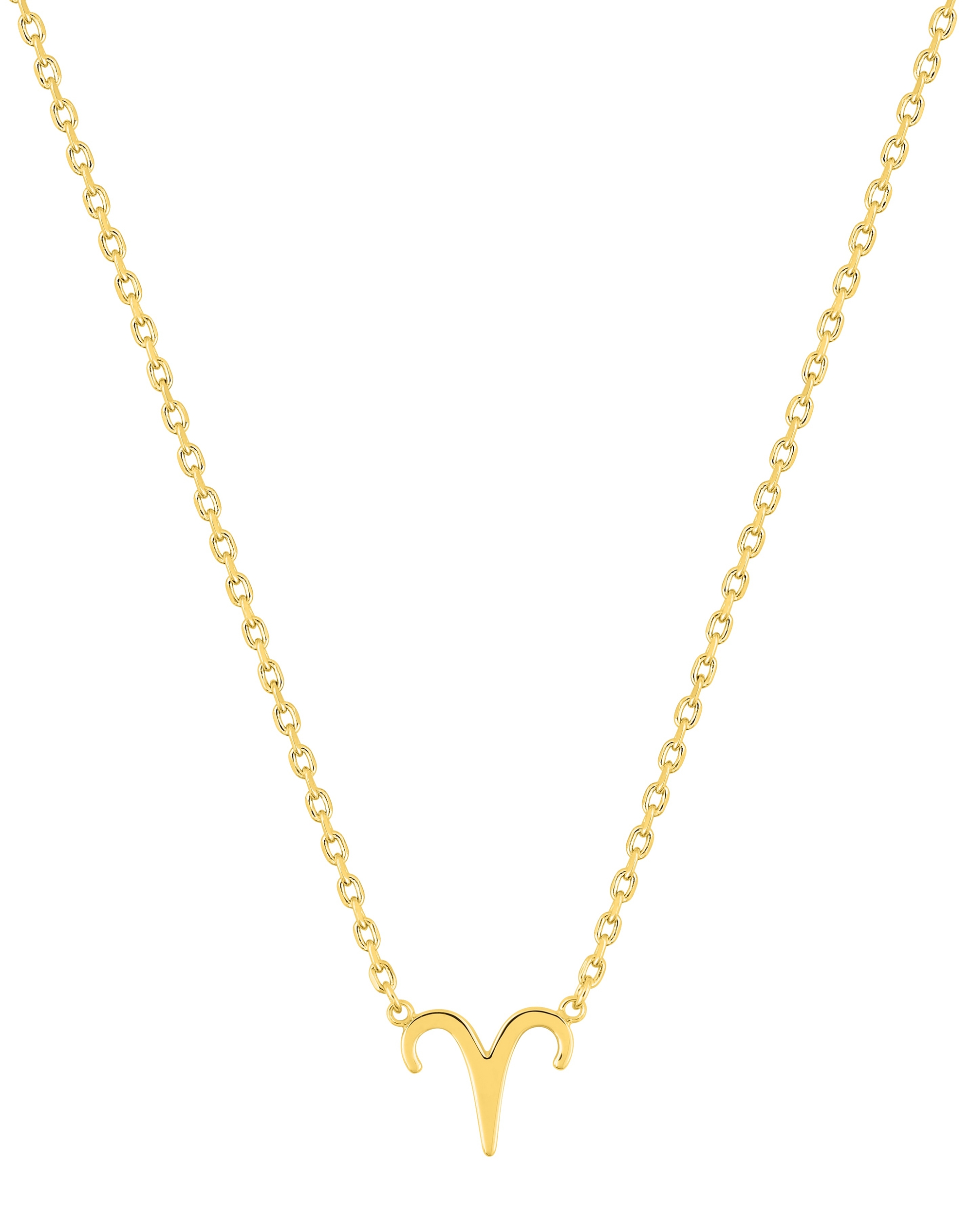 Collier Zodiaque Bélier plaqué Or