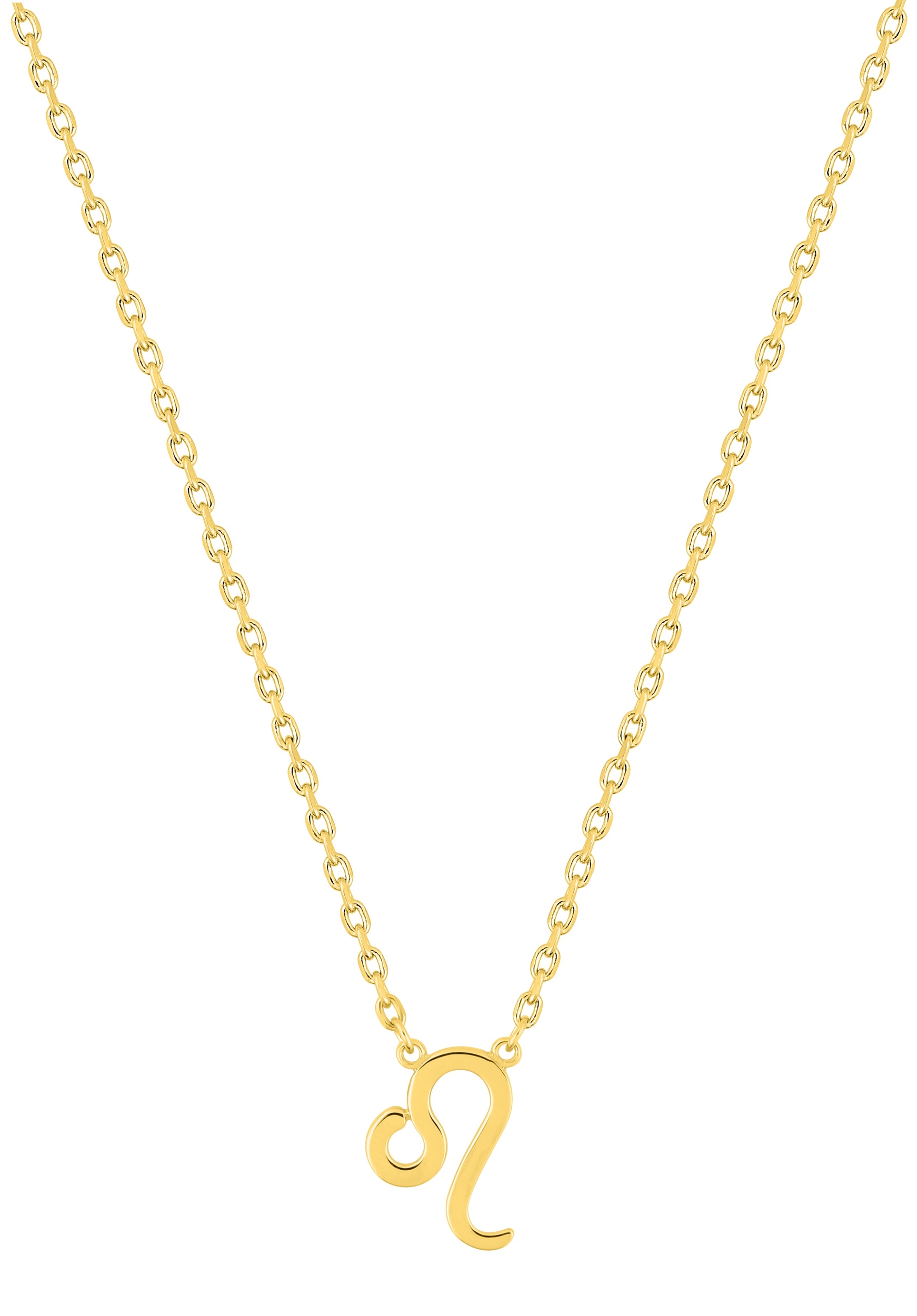 Collier Zodiaque Lion plaqué Or