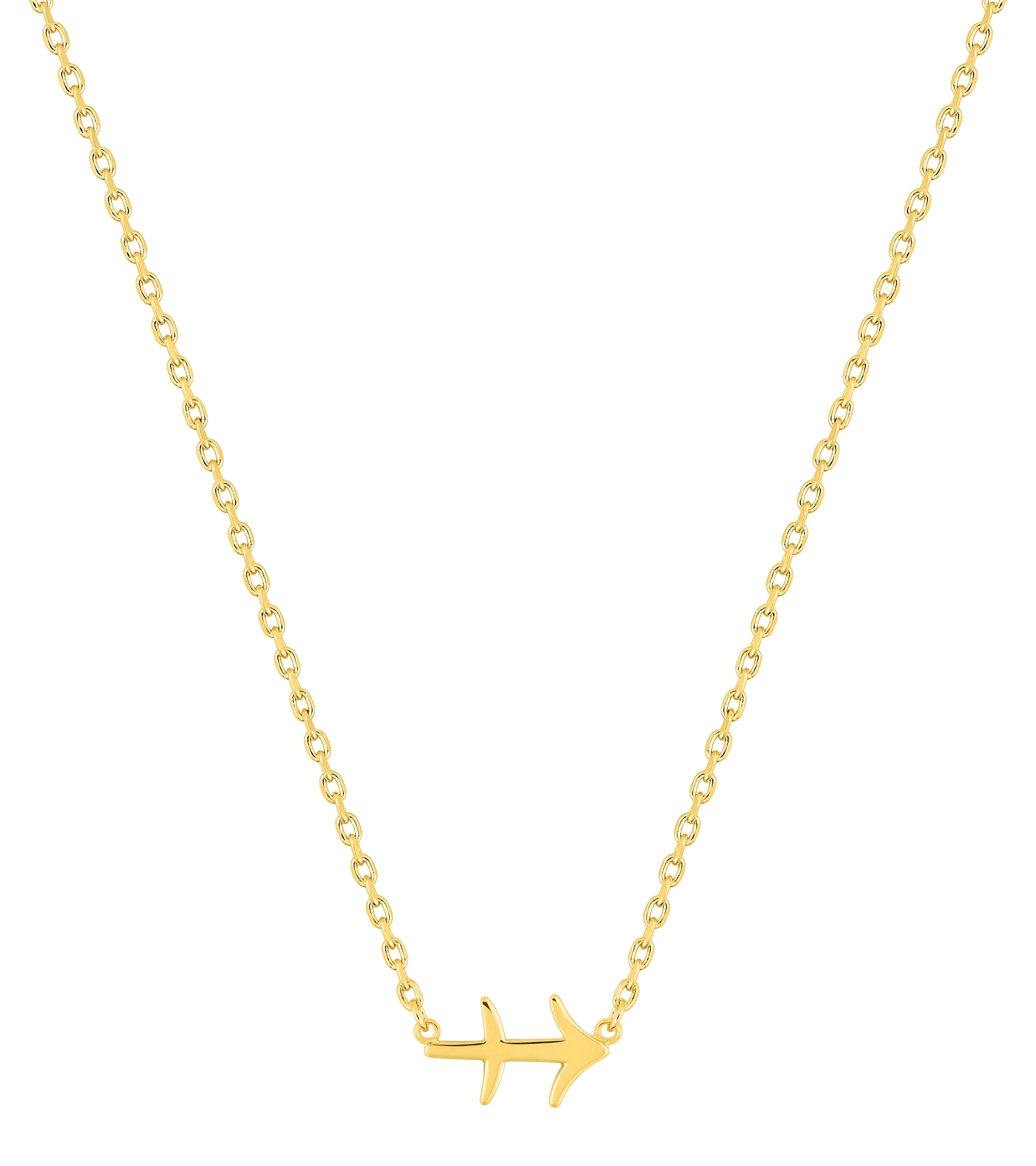 Collier Zodiaque Sagittaire plaqué Or