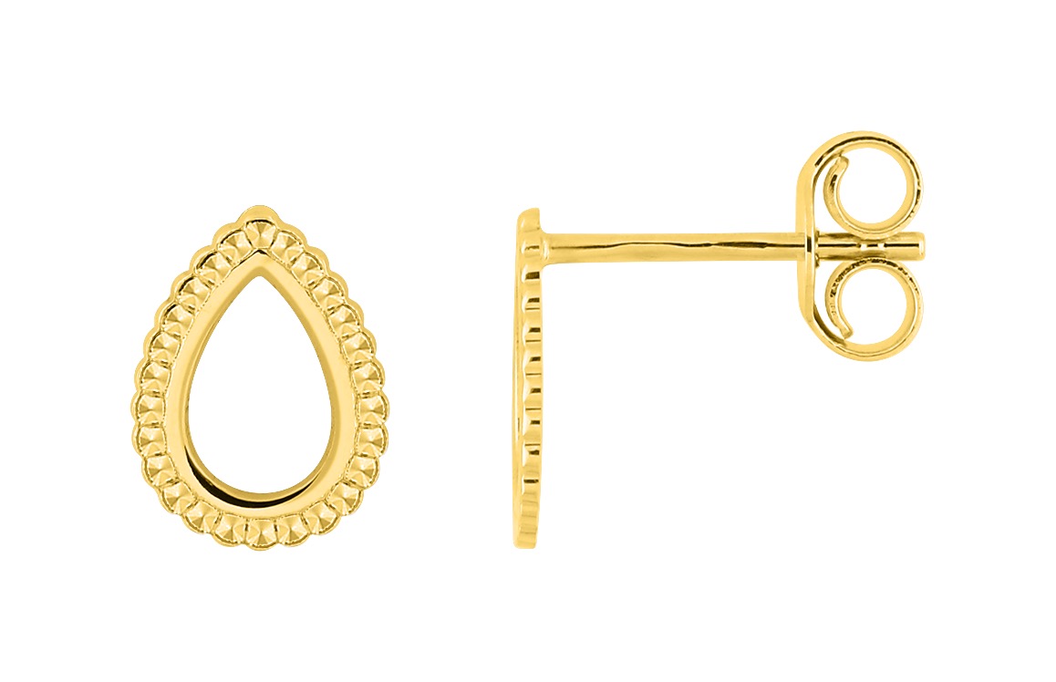 Boucles d\'oreilles Or 18 Carats