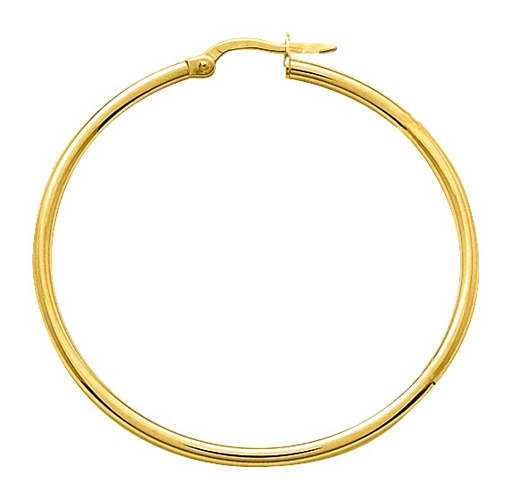 Boucle d\'oreilles Créoles plaqué or
