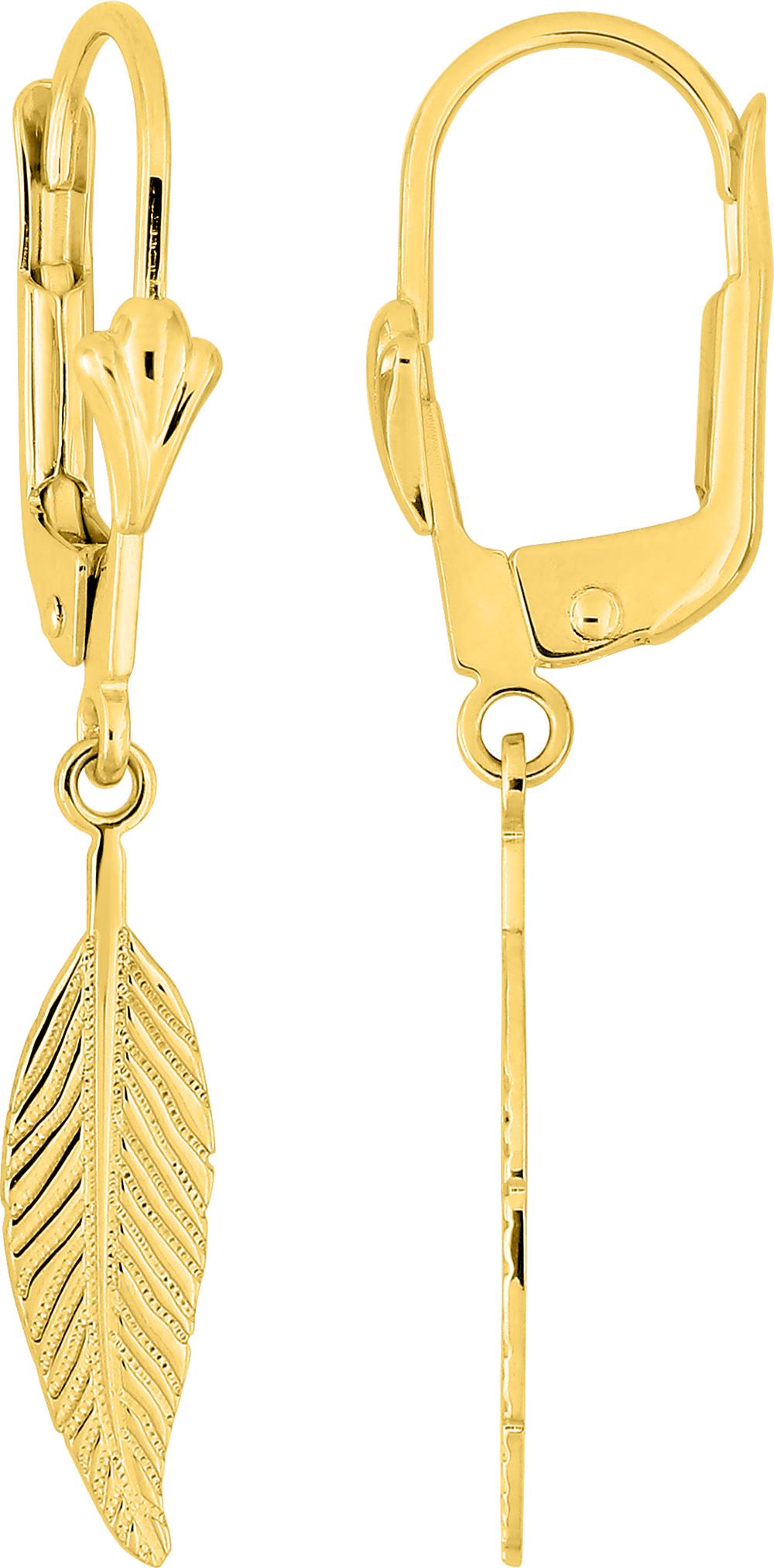 Dormeuses · Or jaune 18 carats