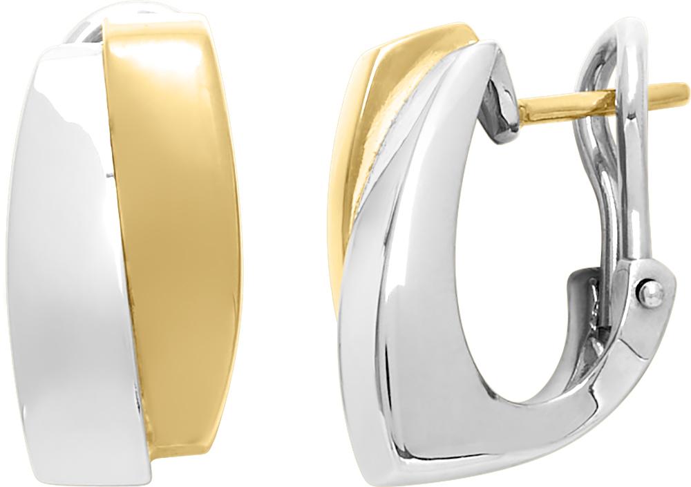 Créoles 8,8 g · Or jaune et gris 18 carats