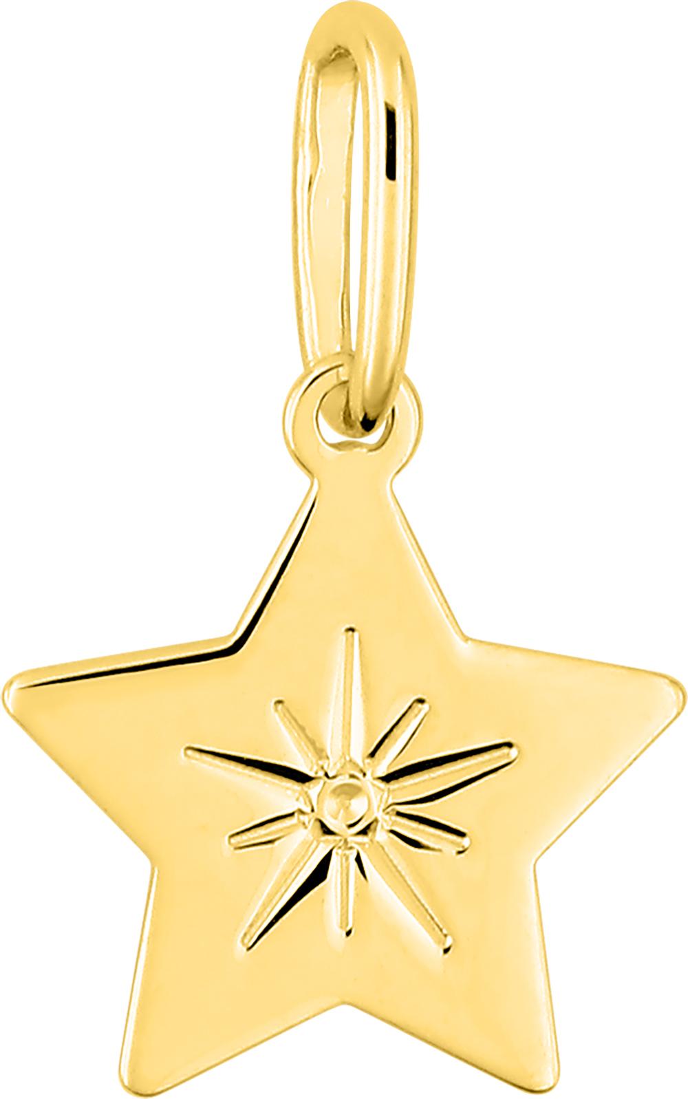Pendentif étoile · Or jaune 18 carats