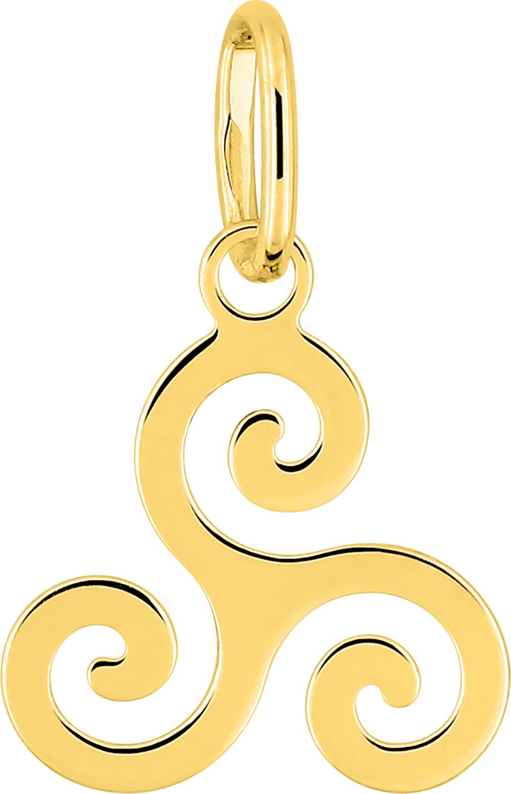 Pendentif triskell · Or jaune 18 carats
