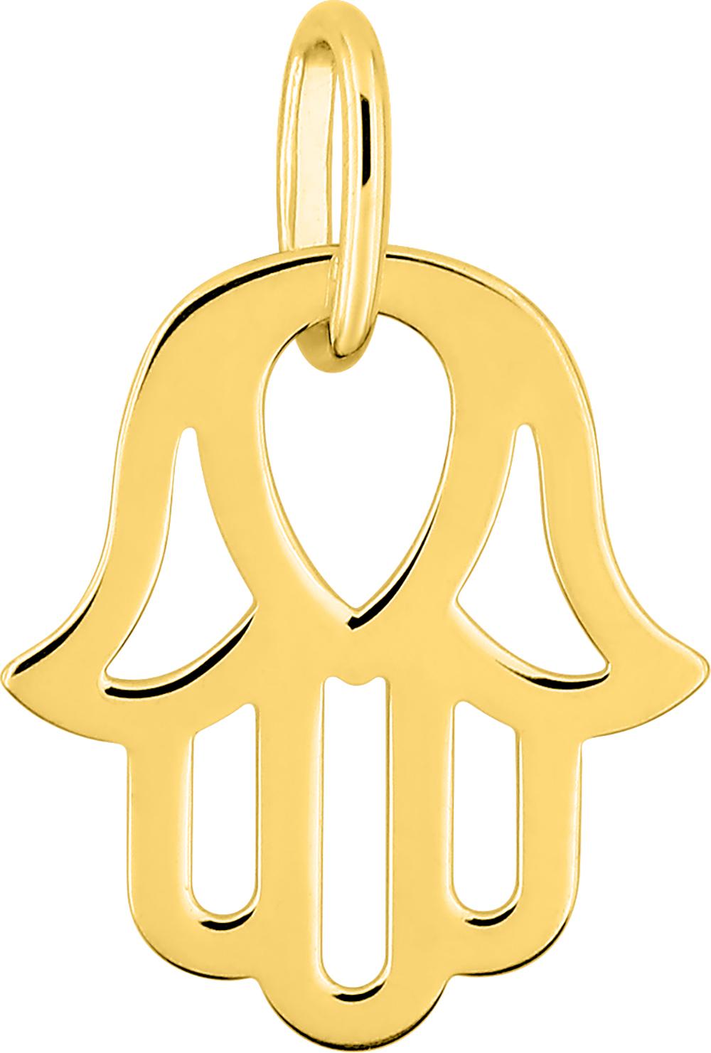 Pendentif main de Fatma 0,3 g · Or jaune 18 carats