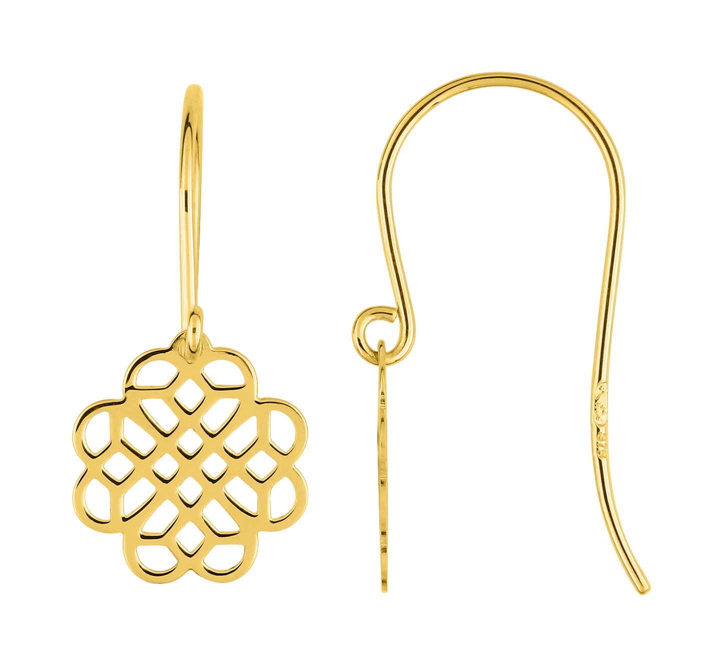 Boucles d\'oreilles Or 18 Carats