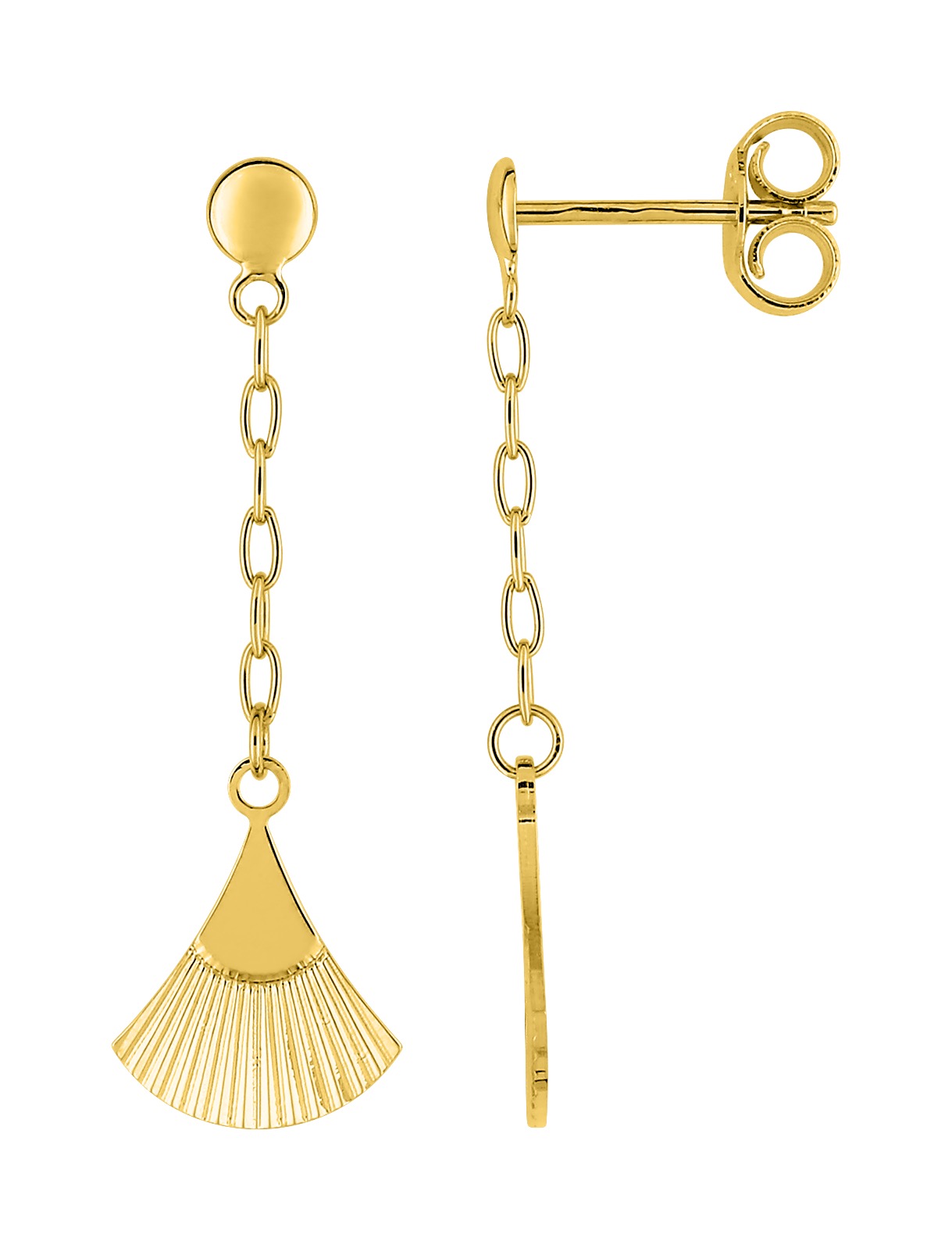 Boucles d\'oreilles Or 18 Carats