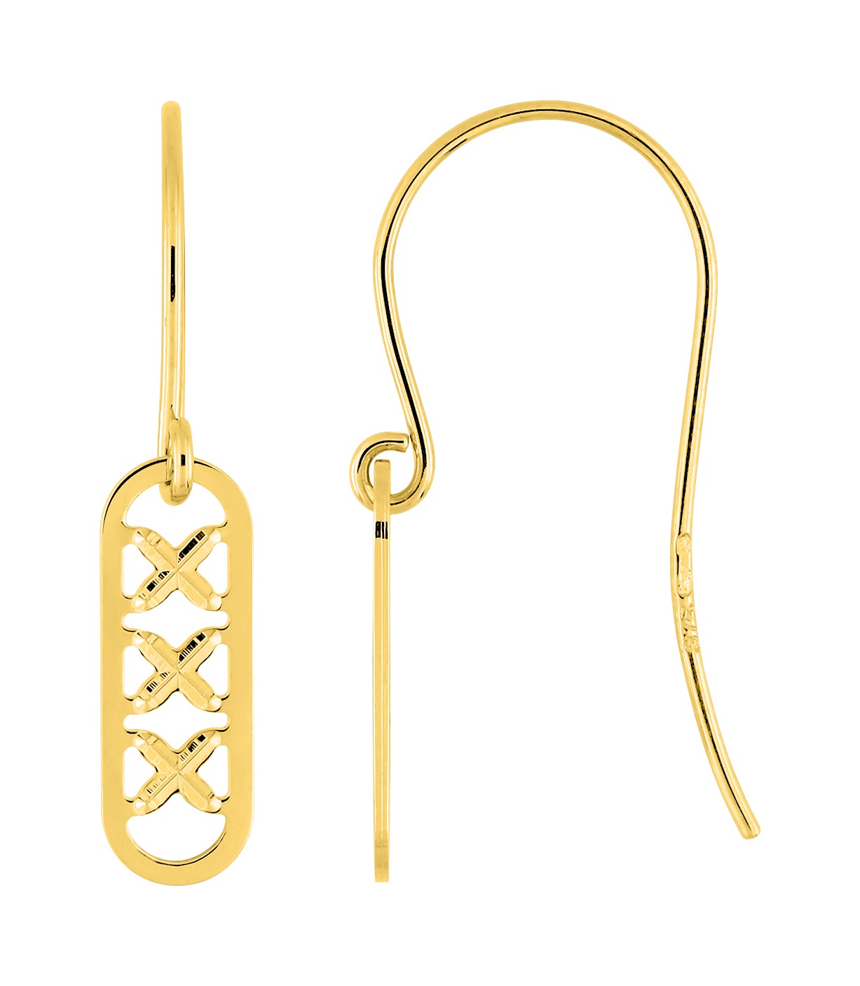 Boucles d\'oreilles Or 18 Carats