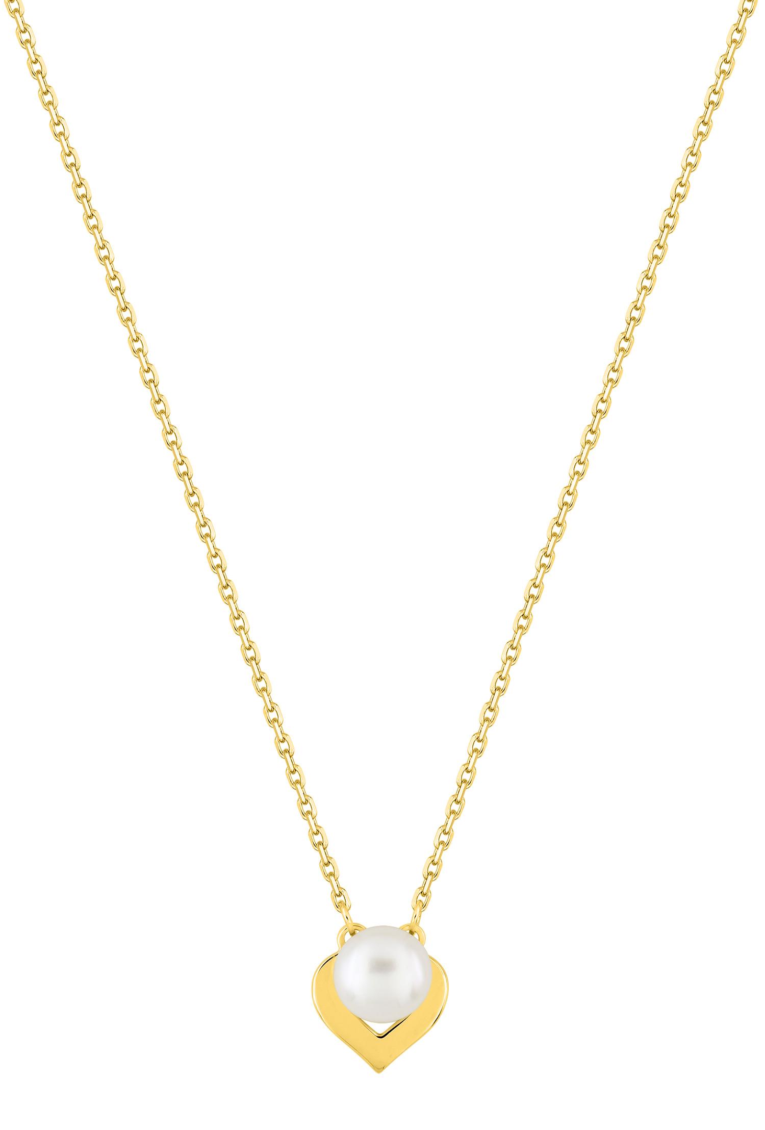 Collier perle de culture d\'eau douce · Or jaune 18 carats