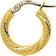 Boucles d\'oreilles Or 18 Carats
