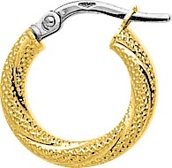Boucles d\'oreilles Or 18 Carats