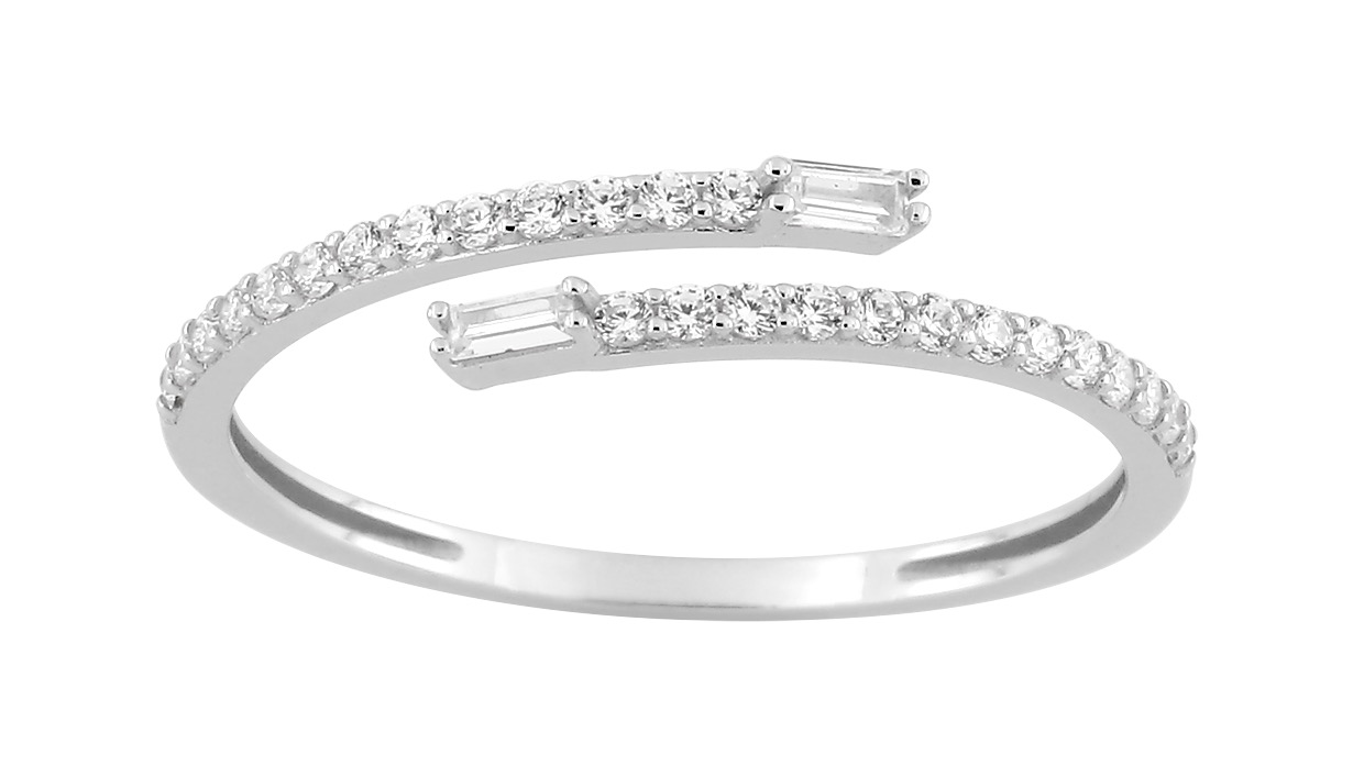 Bague Oxyde de Zirconium Or 18 Carats