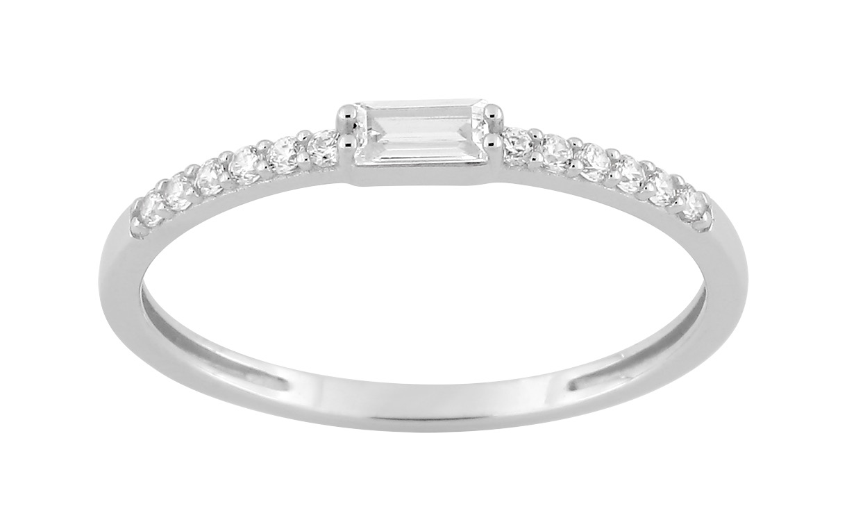 Bague Oxyde de Zirconium Or 18 Carats