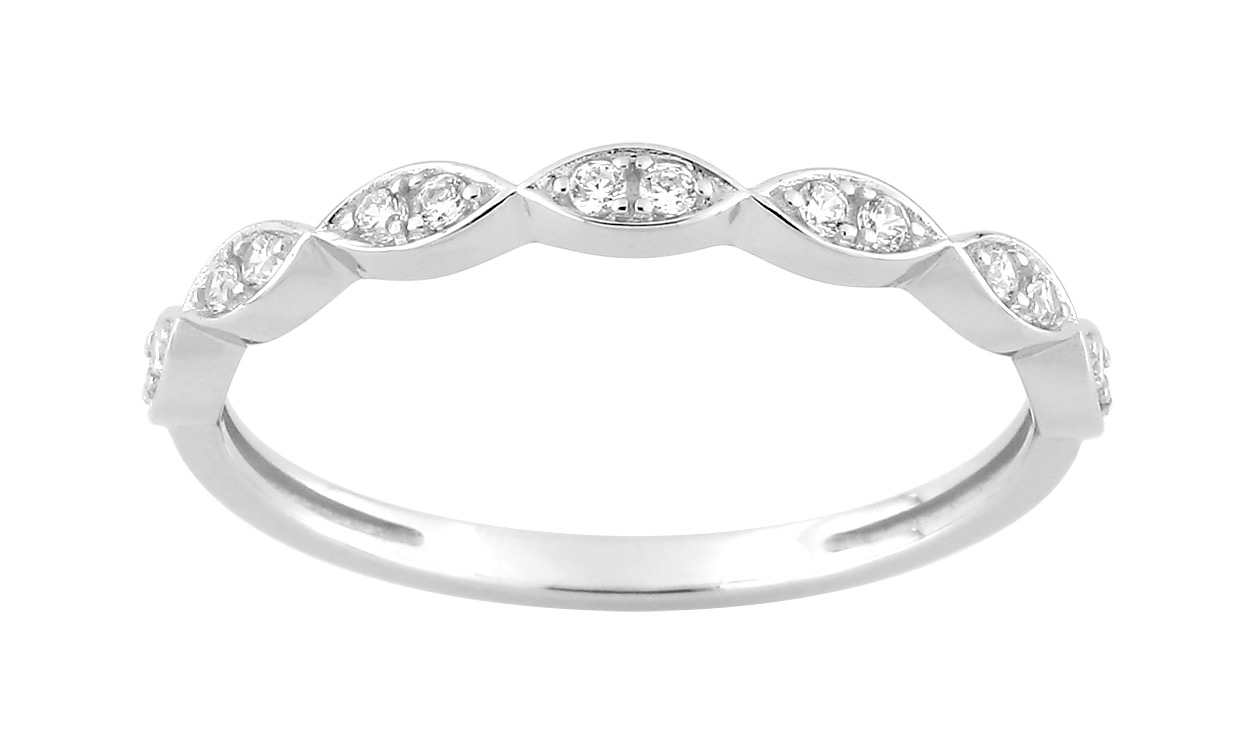 Bague Oxyde de Zirconium Or 18 Carats