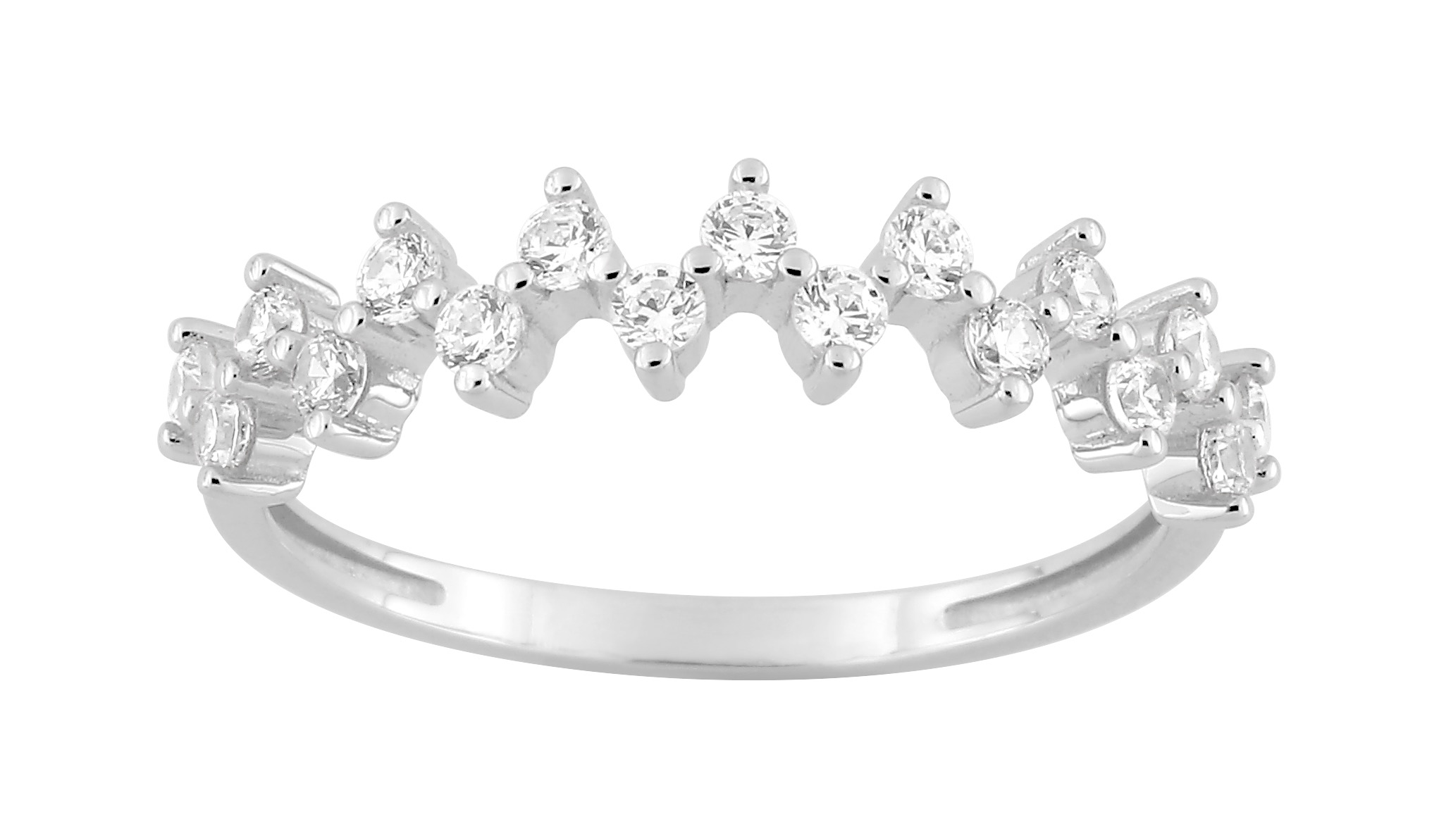 Bague Oxyde de Zirconium Or 18 Carats