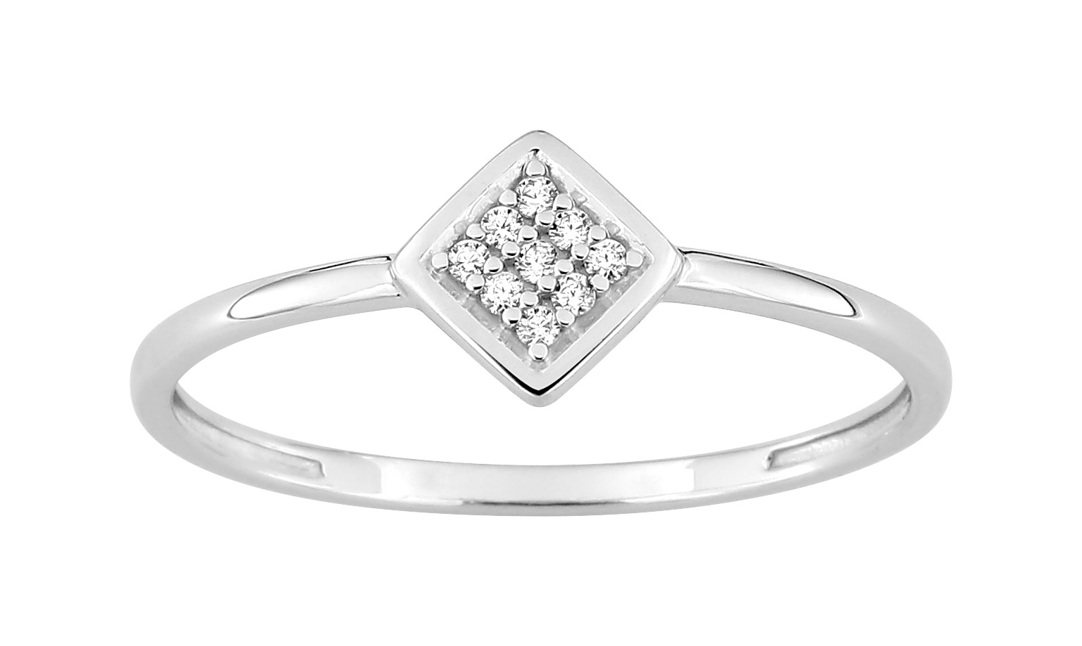 Bague Oxyde de Zirconium Or 18 Carats