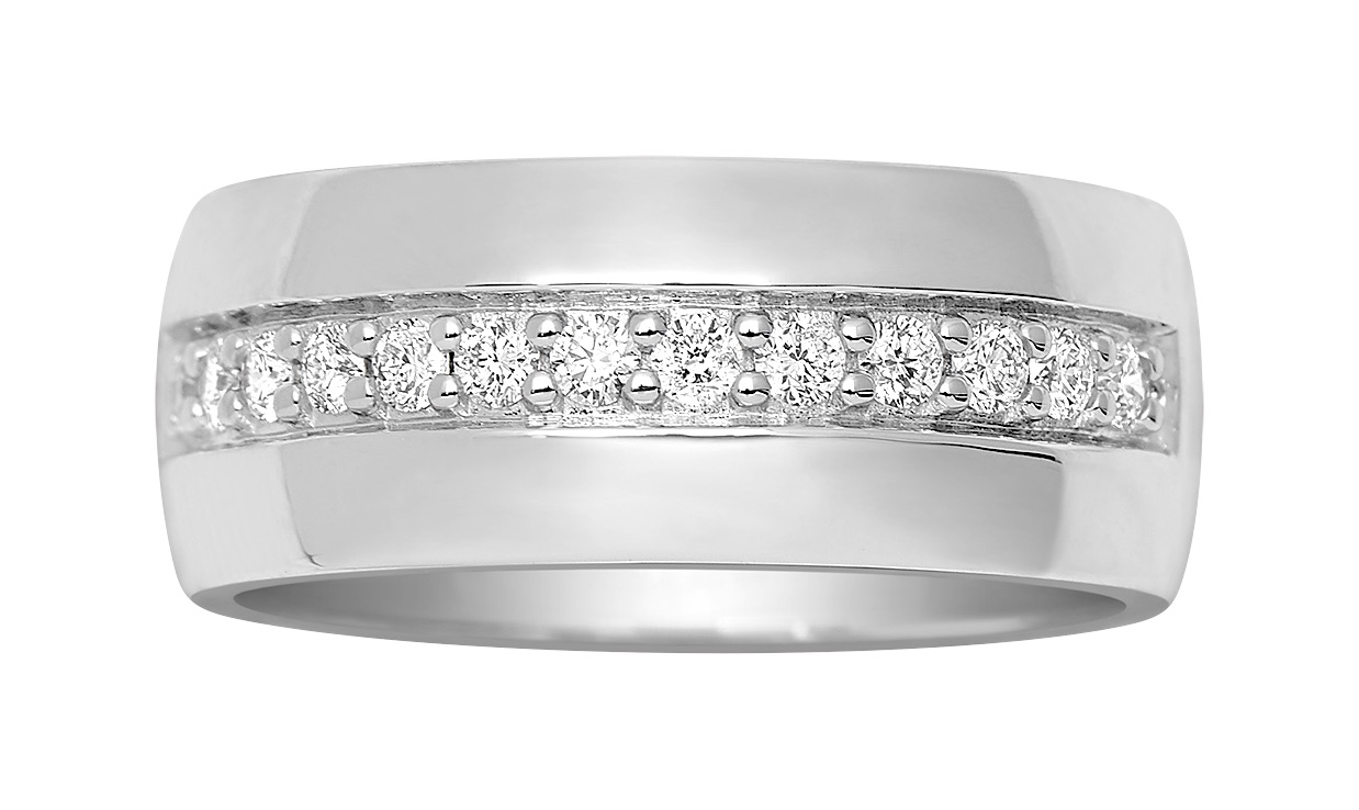 Alliance Diamant 0.25ct GH/P1 Or 18 Carats