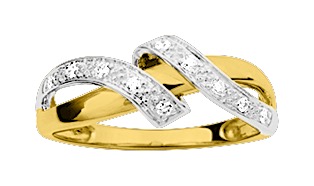 Bague Oxyde de Zirconium Or 18 Carats