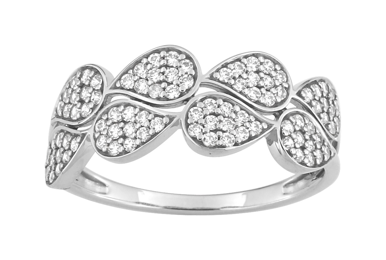 Bague Oxyde de Zirconium Or 18 Carats