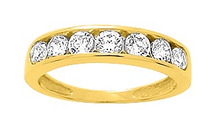 Bague Oxyde de Zirconium Or 18 Carats