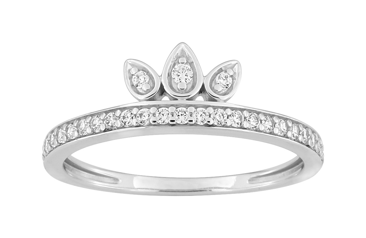 Bague Oxyde de Zirconium Or 18 Carats