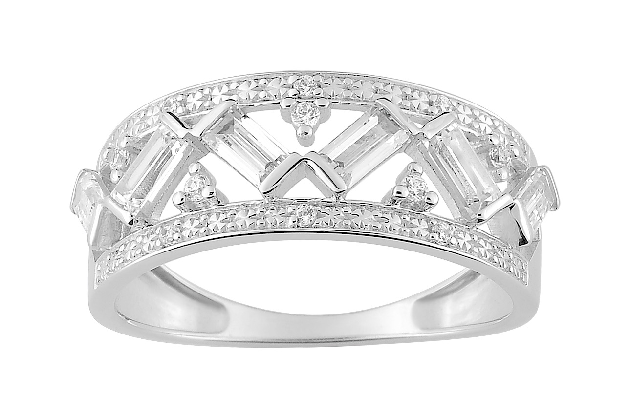 Bague Oxyde de Zirconium Or 18 Carats