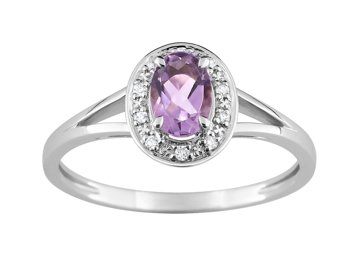 Bague Améthyste/Topaze Or 18 Carats