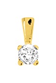 Pendentif Or & Oxydes de Zirconium 18 Carats