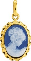 Pendentif Camée Or 18 Carats