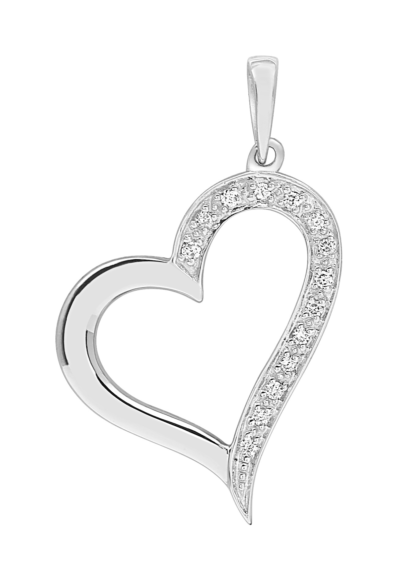 Pendentif Or & Diamant 0.06ct GH-P1 18 Carats