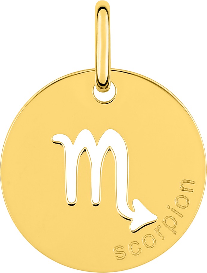 Pendentif Zodiaque Scorpion Or 18 Carats