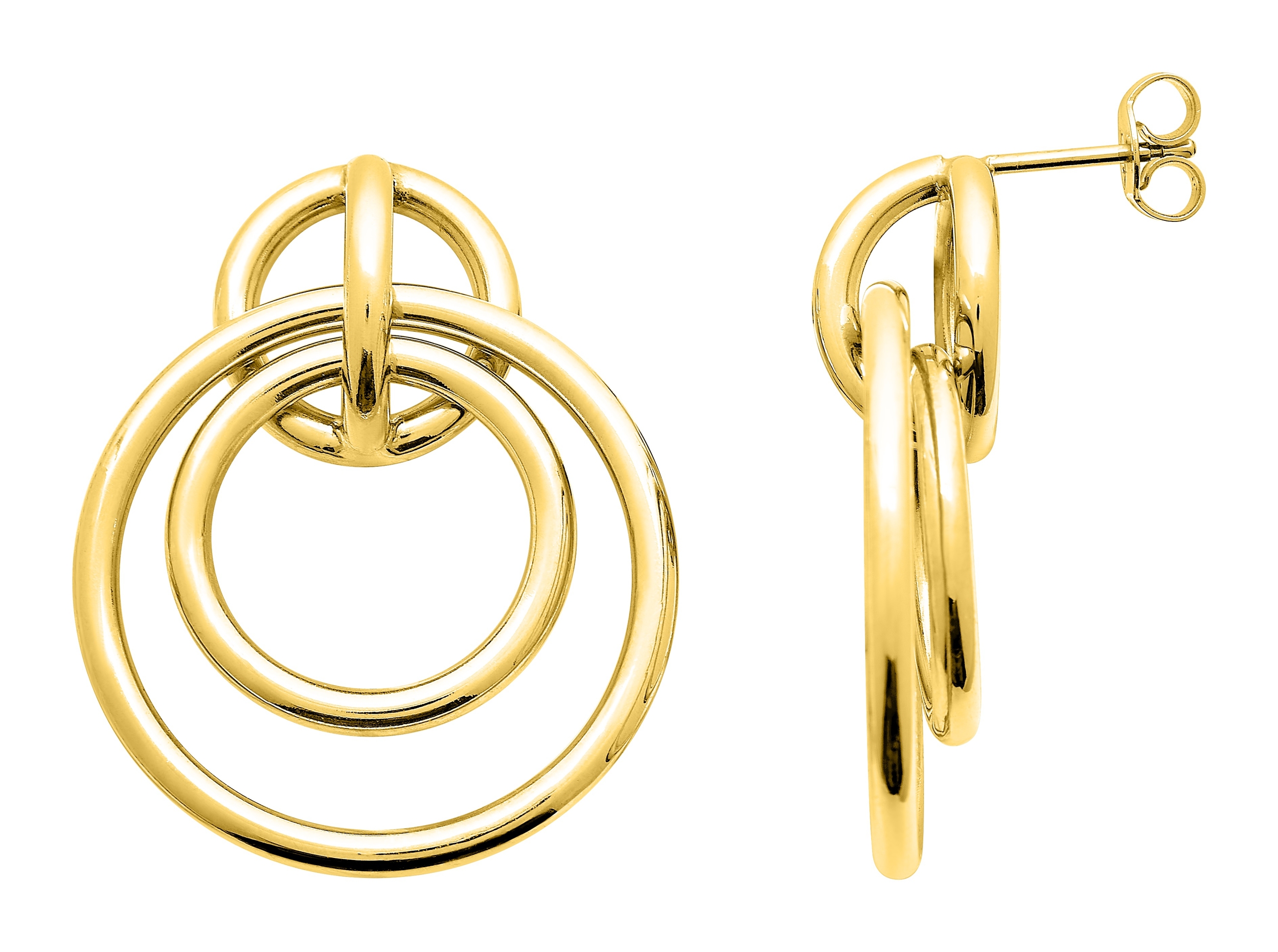 Boucles d\'oreilles Or 18 Carats