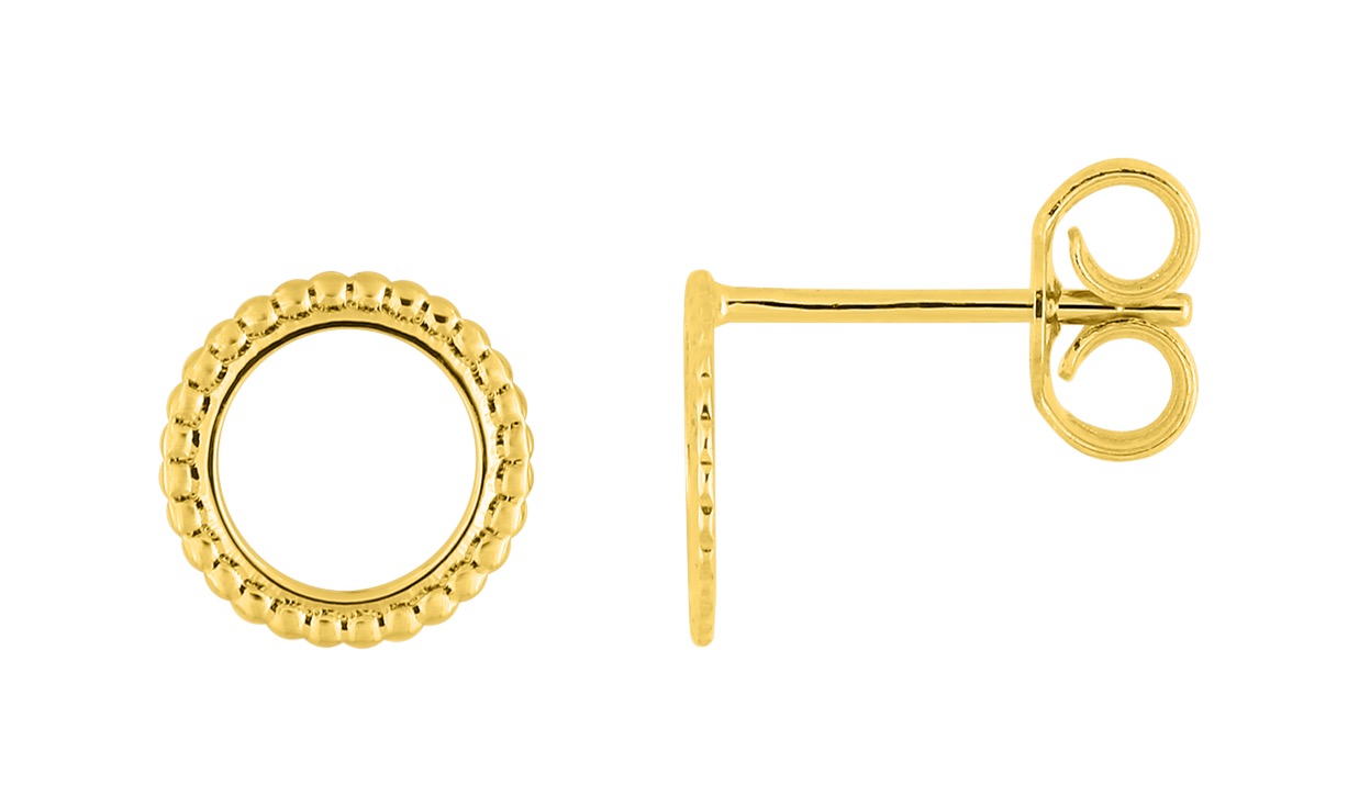 Boucles d\'oreilles Or 18 Carats